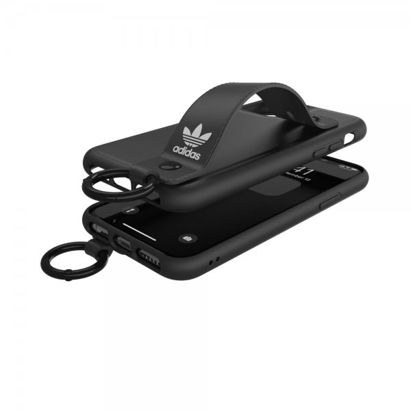 Adidas iPhone 11 Pro Deksel OR Hand Strap Case Svart