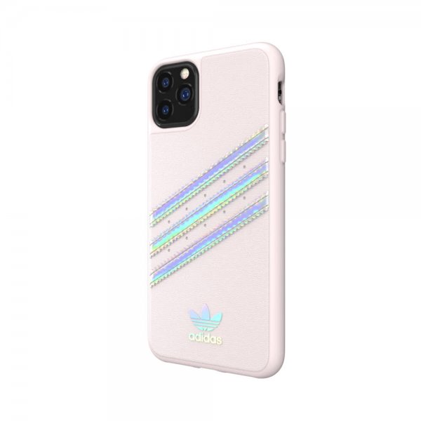 Adidas iPhone 11 Pro Max Deksel OR Moulded Case PU FW19 Orchid Tint Holographic