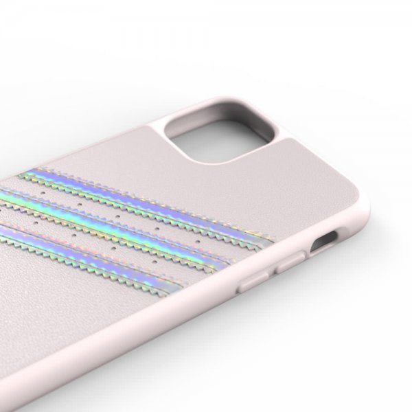 Adidas iPhone 11 Pro Max Deksel OR Moulded Case PU FW19 Orchid Tint Holographic