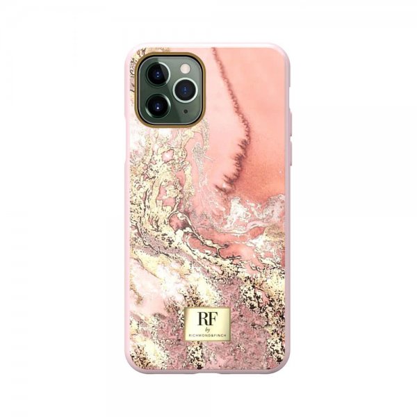 Richmond & Finch iPhone 11 Pro Deksel Pink Marble Gold