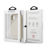 Guess iPhone 11 Pro Deksel Saffiano Cover Gull