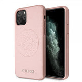 Guess iPhone 11 Pro Deksel Saffiano Cover RoseGUll