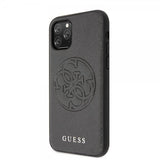 Guess iPhone 11 Pro Deksel Saffiano Cover Svart