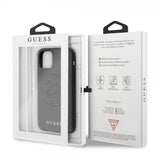 Guess iPhone 11 Pro Deksel Saffiano Cover Svart