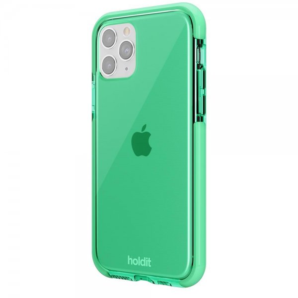 holdit iPhone 11 Pro Deksel Seethru Grass Green