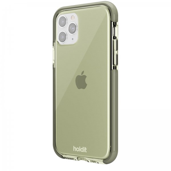 holdit iPhone 11 Pro Deksel Seethru Khaki Green