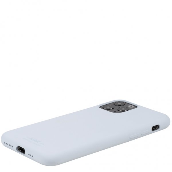 holdit iPhone 11 Pro Deksel Silikon Mineral Blue