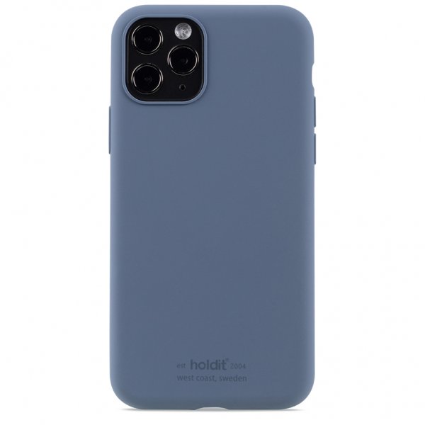 holdit iPhone 11 Pro Deksel Silikon Pacific Blue