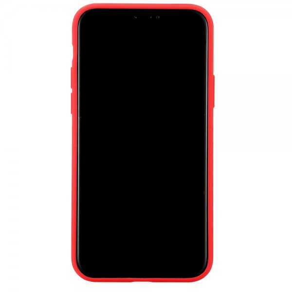 holdit iPhone 11 Pro Deksel Silikon Ruby Red
