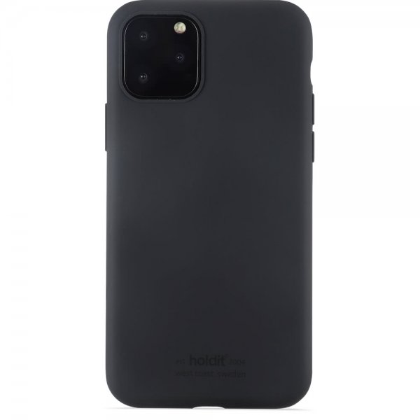 holdit iPhone 11 Pro Deksel Silikon Svart