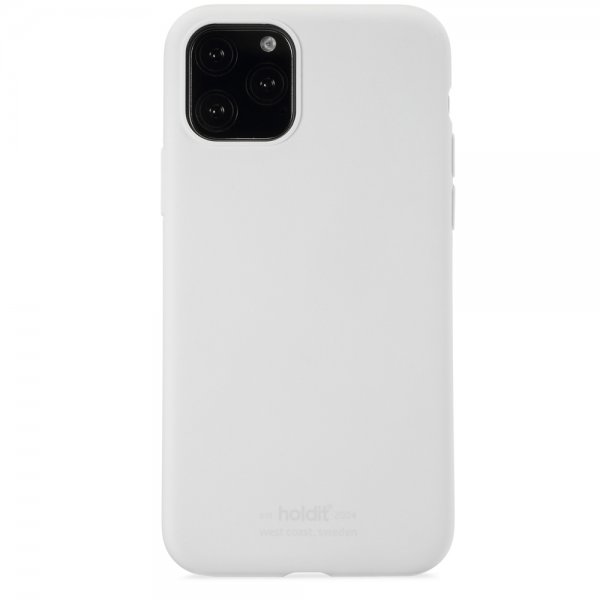 holdit iPhone 11 Pro Deksel Silikon Hvit