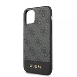 Guess iPhone 11 Pro Deksel Stripe Cover Grå
