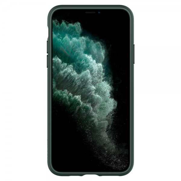 Spigen iPhone 11 Pro Deksel Ultra Hybrid Midnight Green