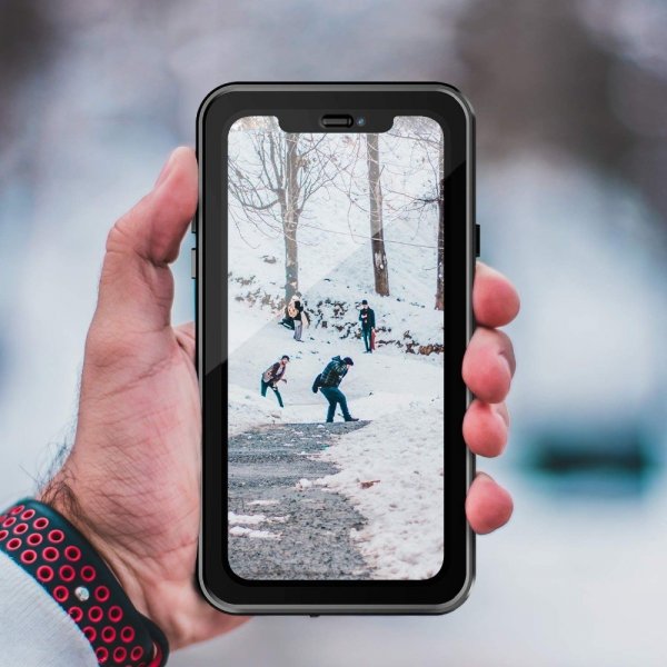 Redpepper iPhone 11 Pro Deksel Vanntett IP68 Svart