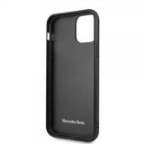 Mercedes Benz iPhone 11 Pro Deksel Wood Line Walnut
