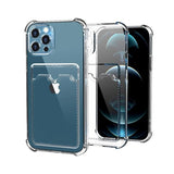 iPhone 11 Pro Deksel Kortholder Støtsikker Transparent