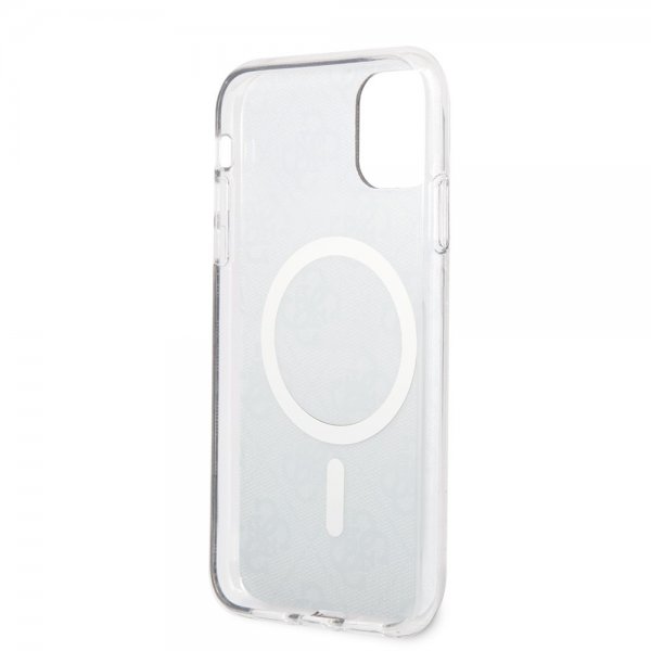 Guess iPhone 11 Deksel 4G Pattern MagSafe Brun