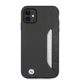 BMW iPhone 11 Deksel Card Slot Svart