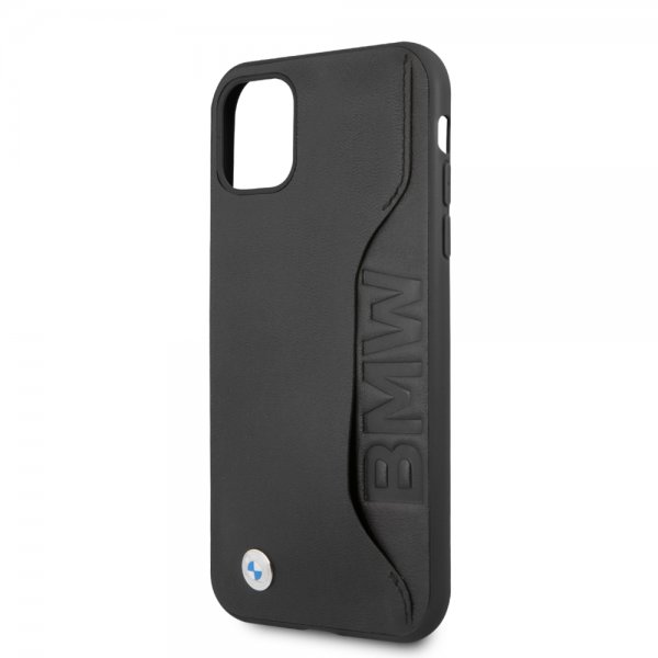 BMW iPhone 11 Deksel Card Slot Svart