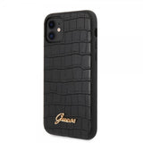 Guess iPhone 11 Deksel Croco Svart