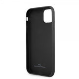 BMW iPhone 11 Deksel Debossed Stripes Svart