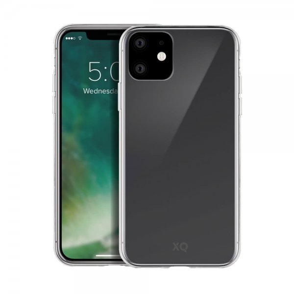 Xqisit iPhone 11 Deksel Flex Case Transparent