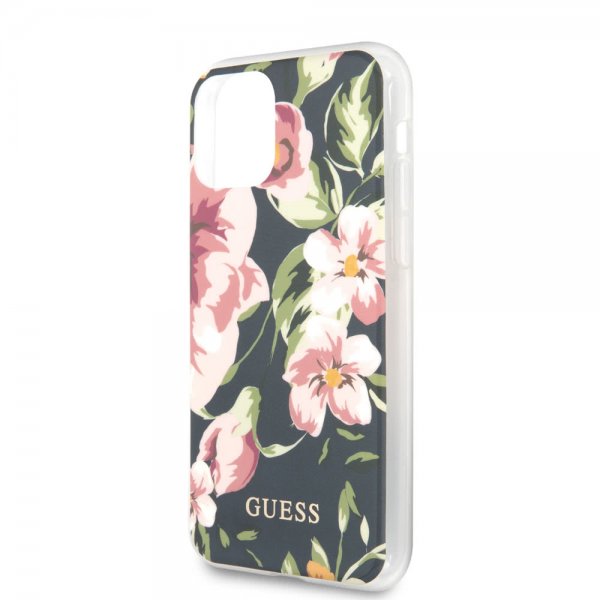 Guess iPhone 11 Deksel Flower Edition N.3 Navy