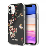 Guess iPhone 11 Deksel Flower Edition N.4 Svart