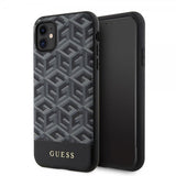 Guess iPhone 11 Deksel G Cube MagSafe Svart