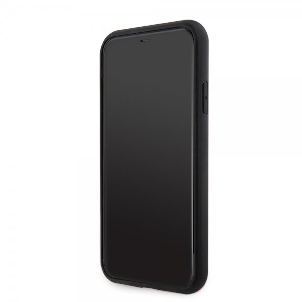 Guess iPhone 11 Deksel G Cube MagSafe Svart