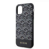 Guess iPhone 11 Deksel G Cube MagSafe Svart