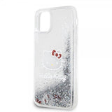 Hello Kitty iPhone 11 Deksel Liquid Glitter Translucent