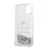 Hello Kitty iPhone 11 Deksel Liquid Glitter Translucent