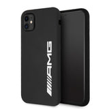AMG iPhone 11 Deksel Liquid Silicone Svart