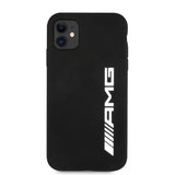 AMG iPhone 11 Deksel Liquid Silicone Svart