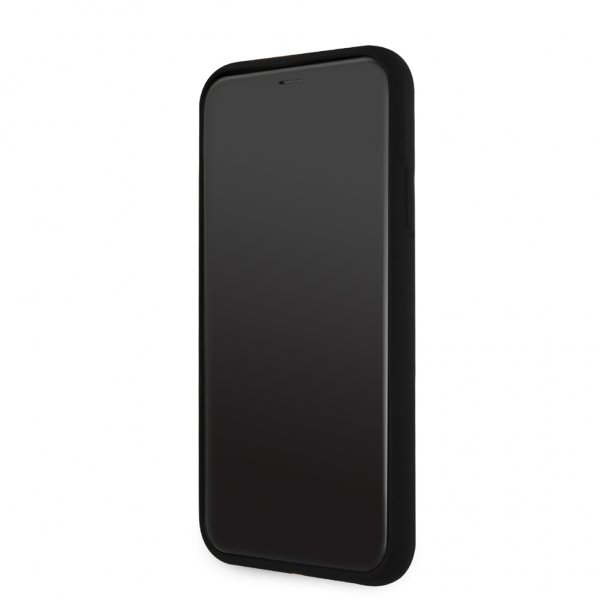 AMG iPhone 11 Deksel Liquid Silicone Svart