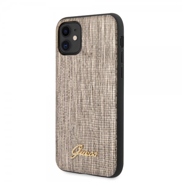 Guess iPhone 11 Deksel Lizard Gull