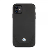 BMW iPhone 11 Deksel Logo Perforert Svart