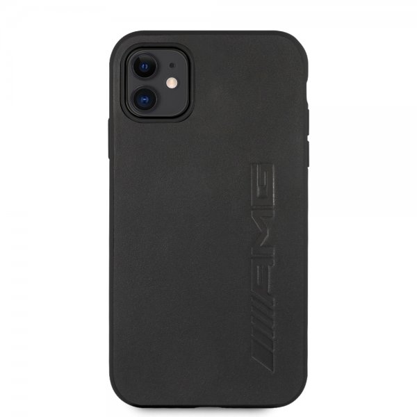 AMG iPhone 11 Deksel Logo Stamp Svart