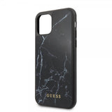 Guess iPhone 11 Deksel Marble Cover Svart