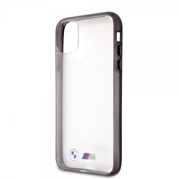 BMW iPhone 11 Deksel Metallic Svart Transparent