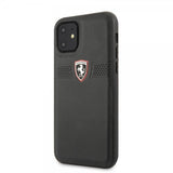 Ferrari iPhone 11 Deksel Off Track med Logo Svart