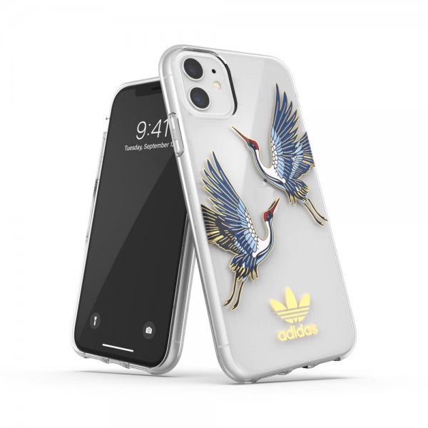 Adidas iPhone 11 Deksel OR Clear Case CNY