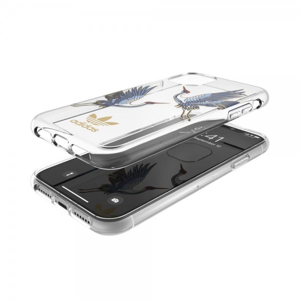 Adidas iPhone 11 Deksel OR Clear Case CNY
