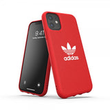 Adidas iPhone 11 Deksel OR Moulded Case Canvas FW19 Scarlet Red
