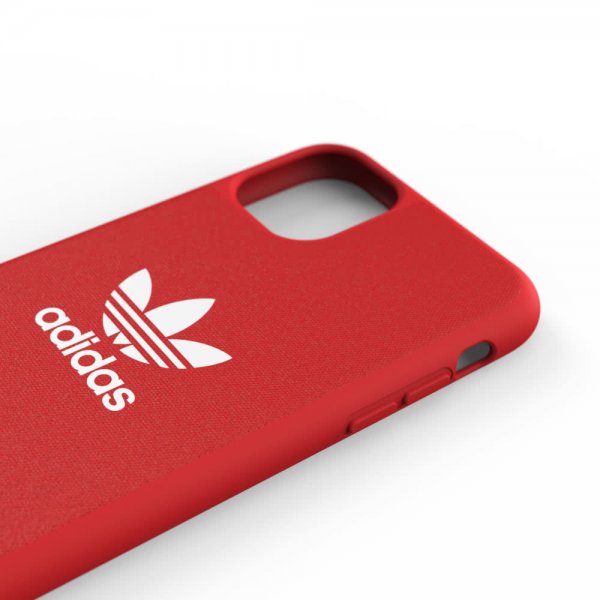 Adidas iPhone 11 Deksel OR Moulded Case Canvas FW19 Scarlet Red