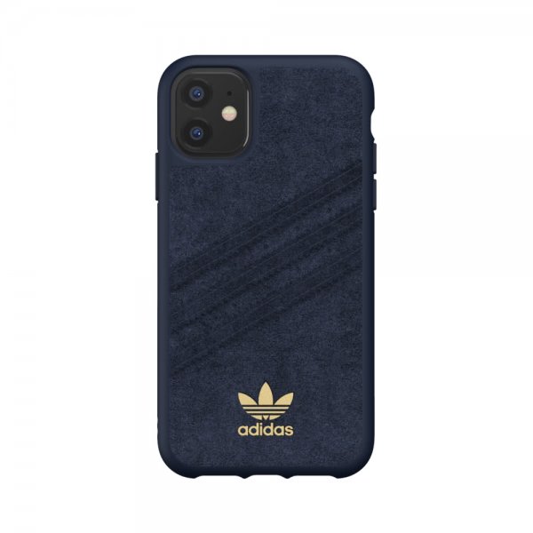 Adidas iPhone 11 Deksel OR Moulded Case Ultrasuede FW19 Collegiate Royal