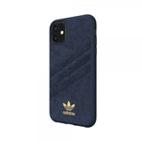 Adidas iPhone 11 Deksel OR Moulded Case Ultrasuede FW19 Collegiate Royal