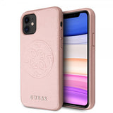 Guess iPhone 11 Deksel Saffiano Cover Rosegull