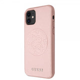 Guess iPhone 11 Deksel Saffiano Cover Rosegull